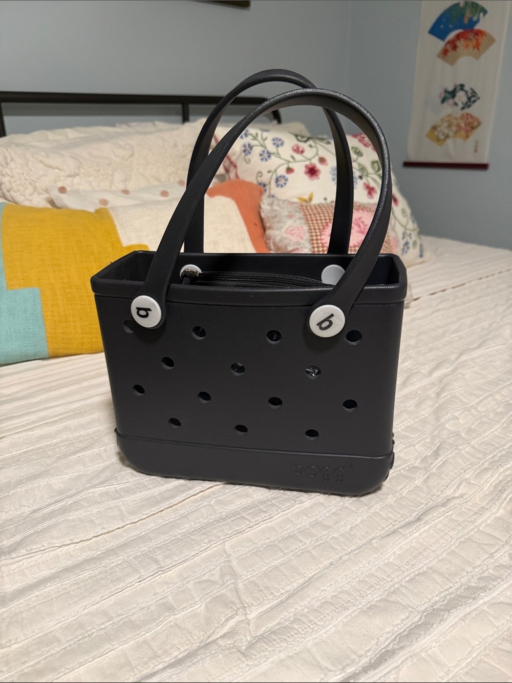 Baby Bog Black Tote Bag - Durable Everyday Carryall